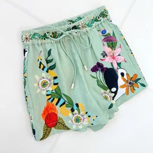 Vivia Floral Printed Shorts