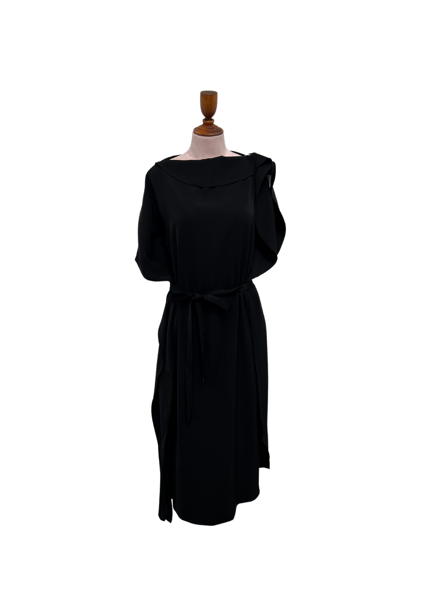 Gemma Drop Shoulder Silk Dress