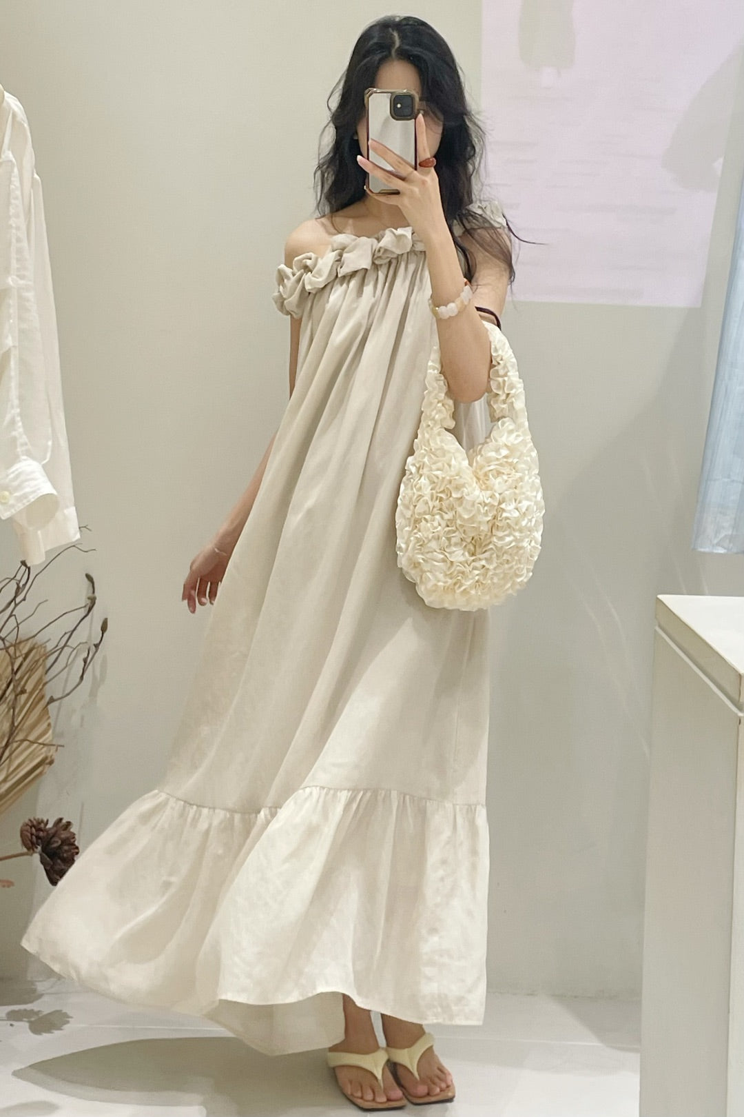 Dara Off Shoulder Maxi Dress