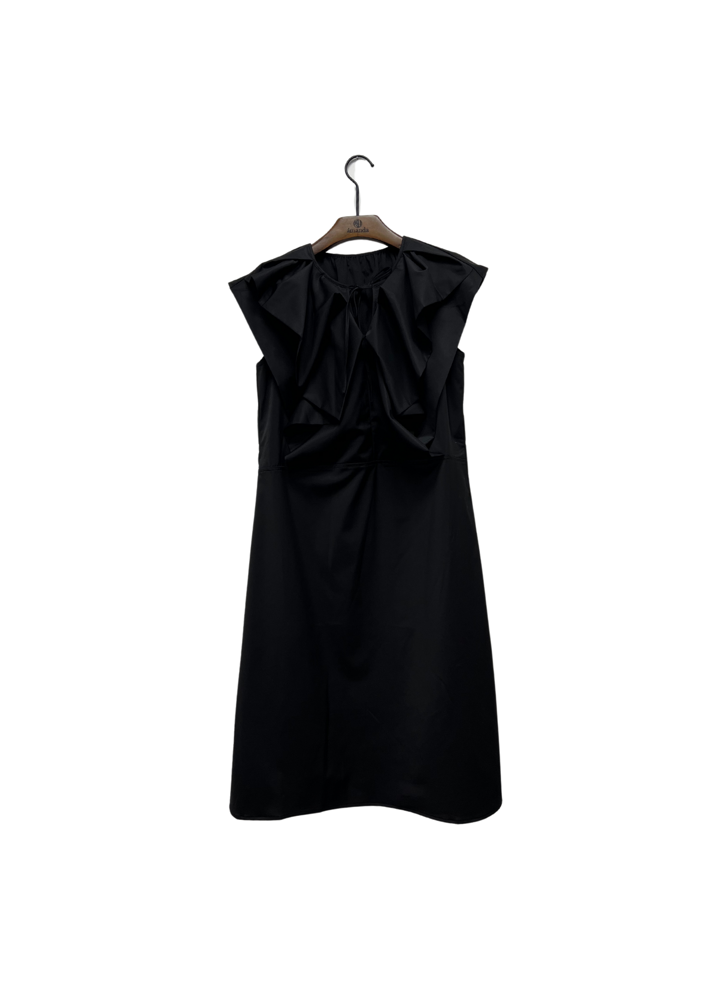 Brynne Ruffle Collar Dress