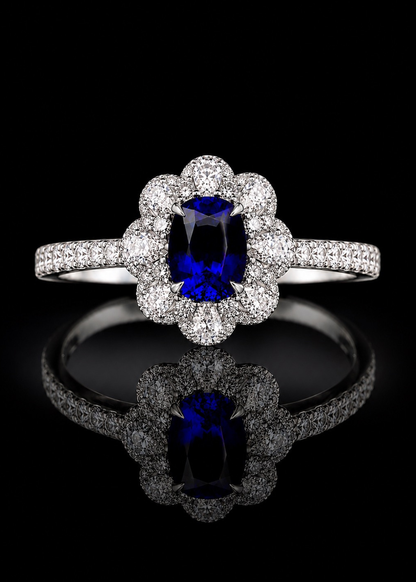 Étoile Azure Sapphire Rings