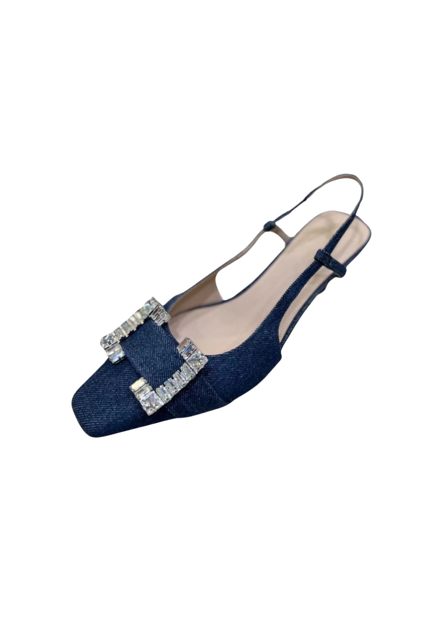 Aislinn Denim String Back Heels