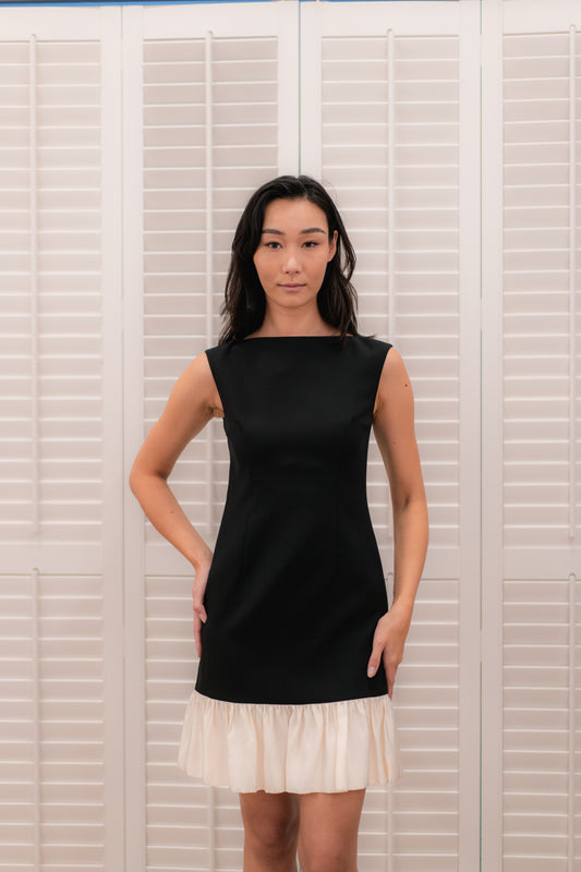 Gia Sleeveless Ruffle Dress