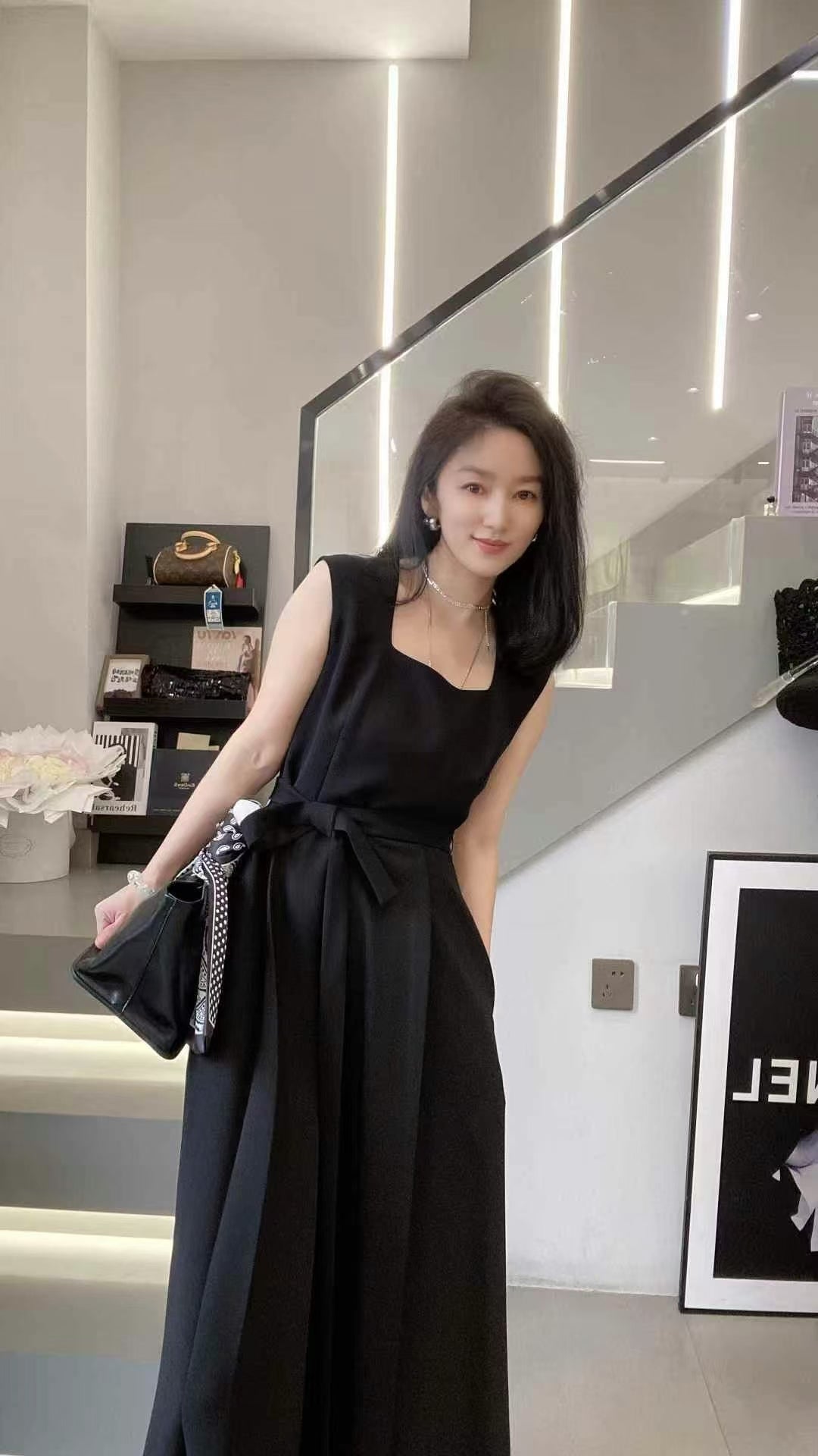 Marlee Front Pleated Maxi Dress