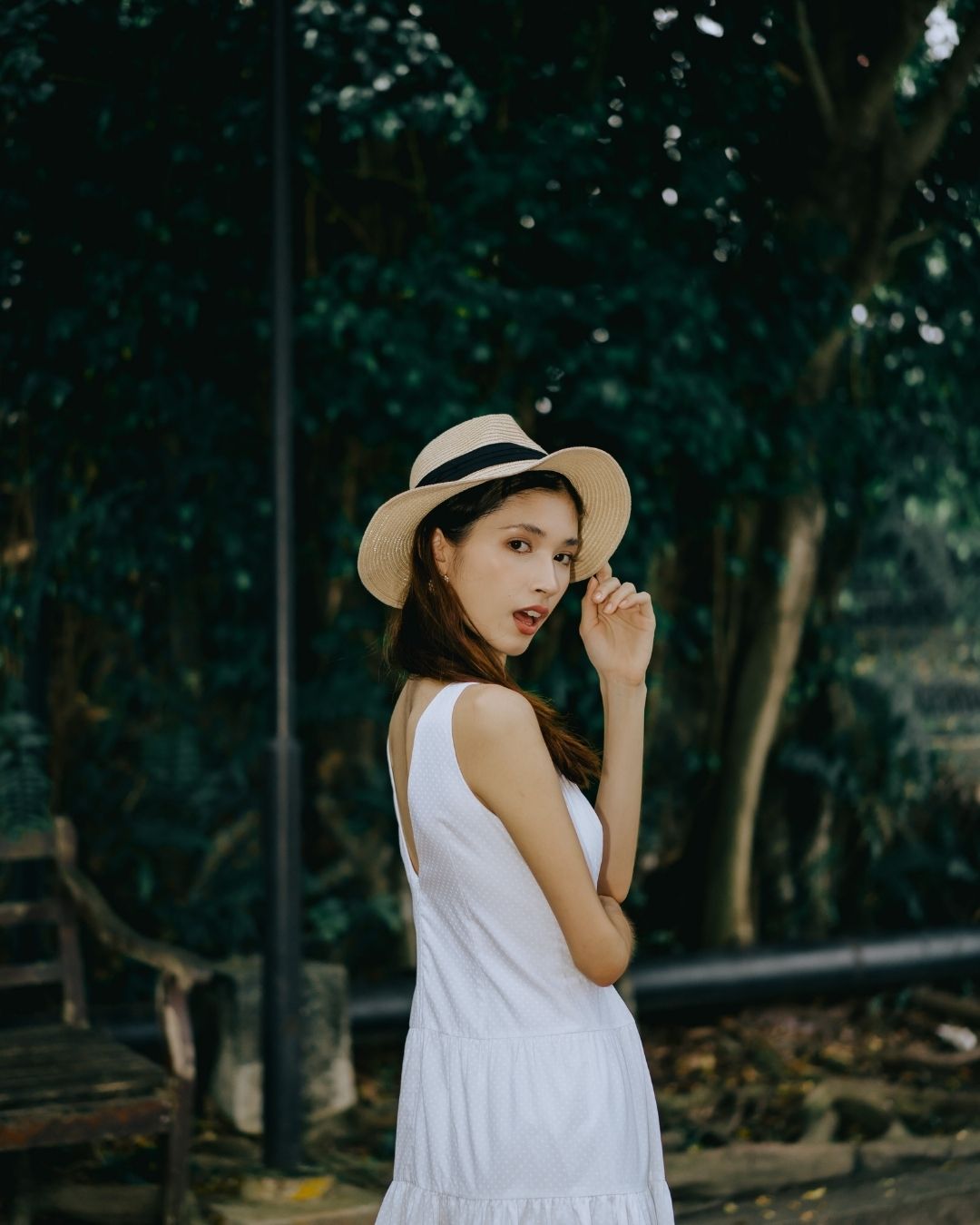 [Custom Made] Fleur V Neck Sleeveless Maxi Dress