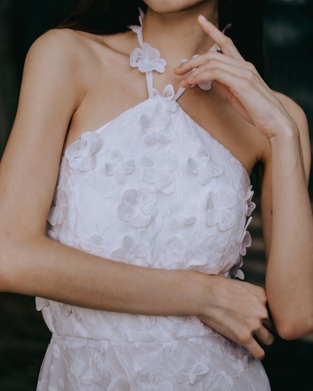 [Custom Made] Brea Halter Neck Maxi Dress