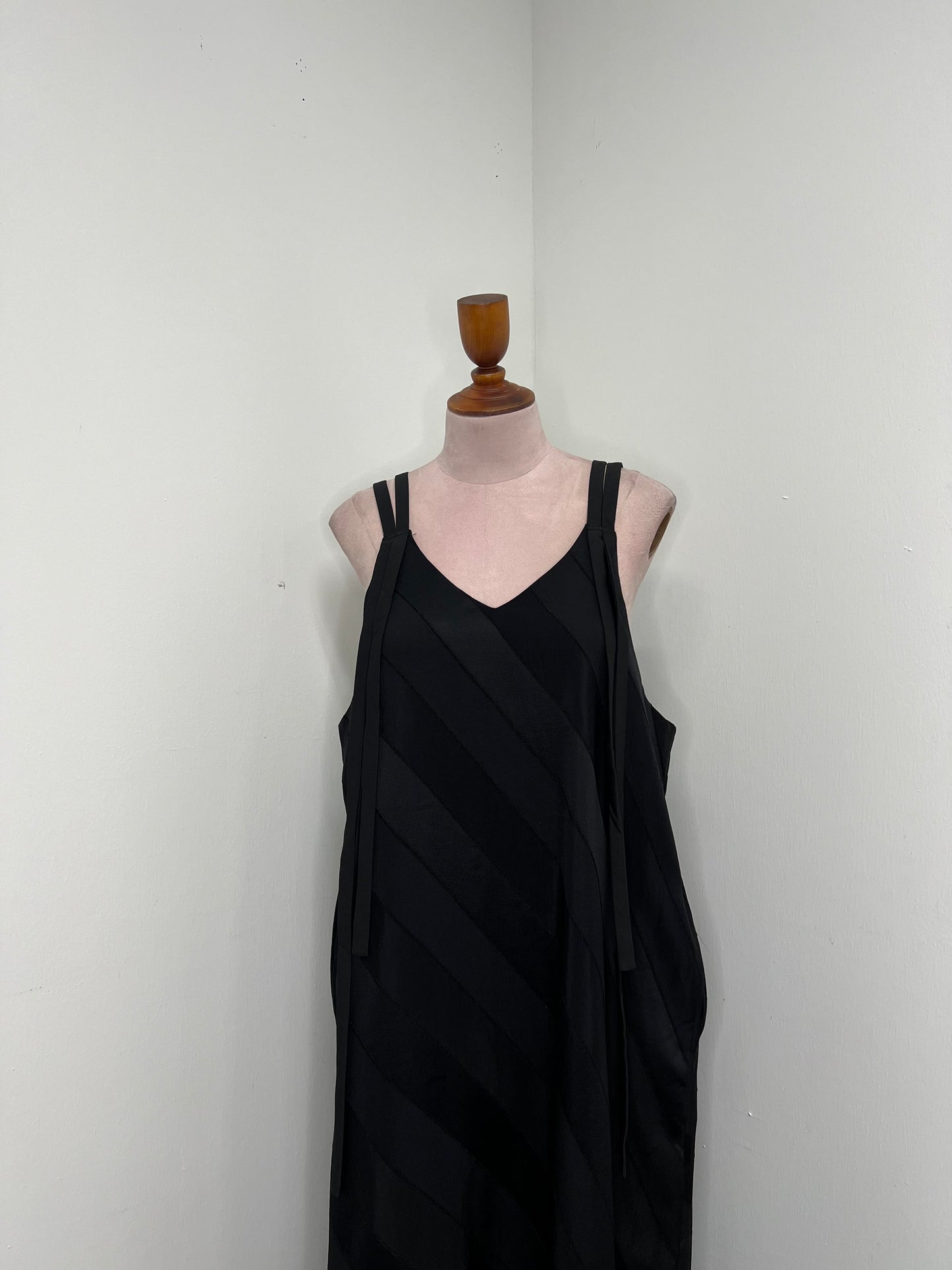 Ausha V Neck Strap Dress