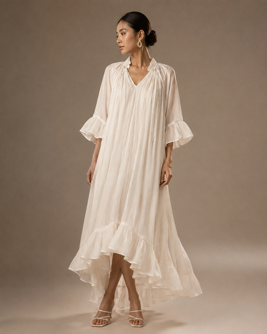 Graceful Ruffle Dress
