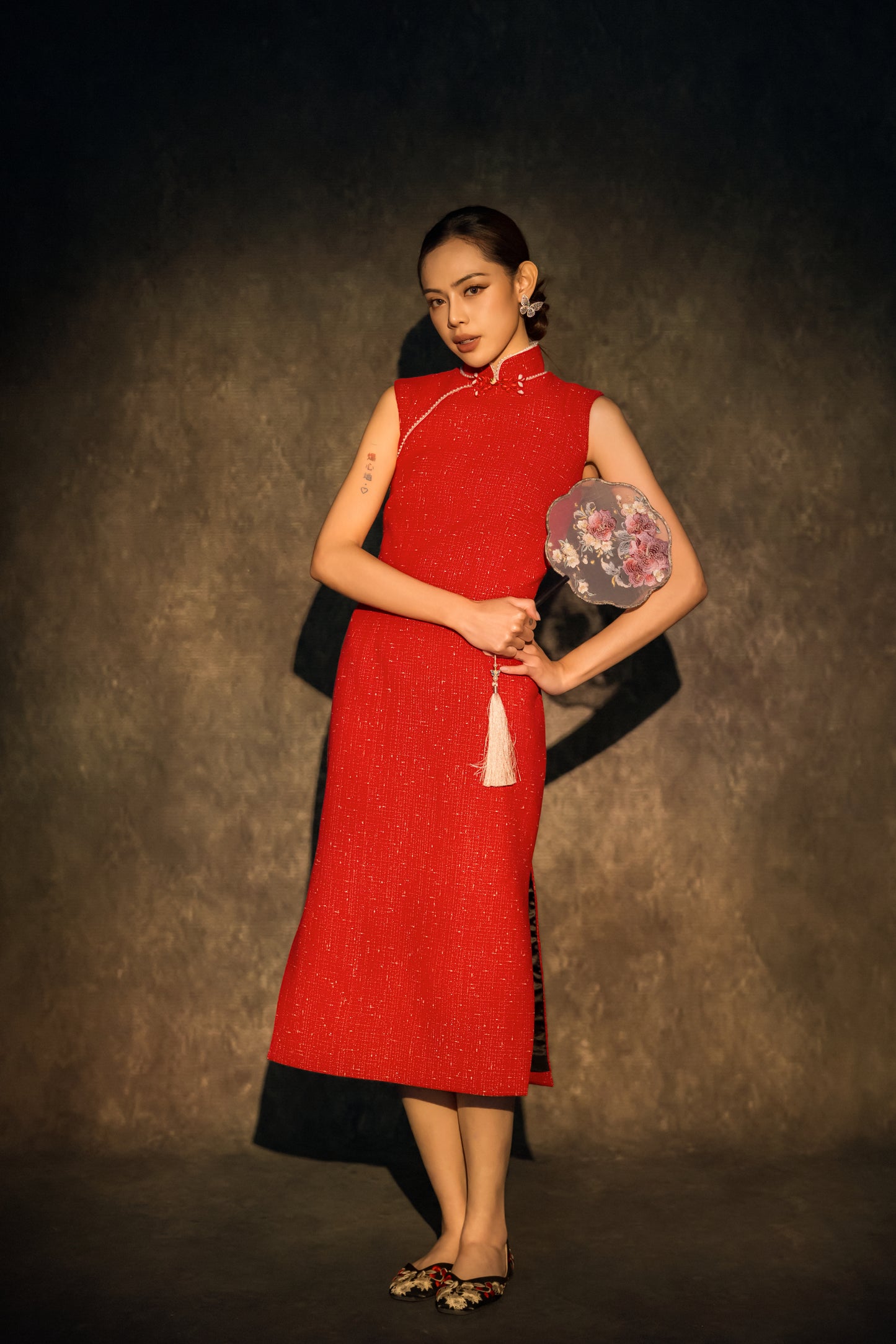 [Bespoke] Shan Sleeveless Cheongsam