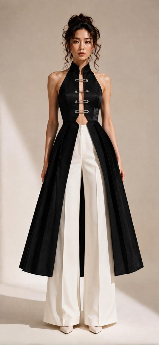 L’Ombre Noire @ White Skirt
