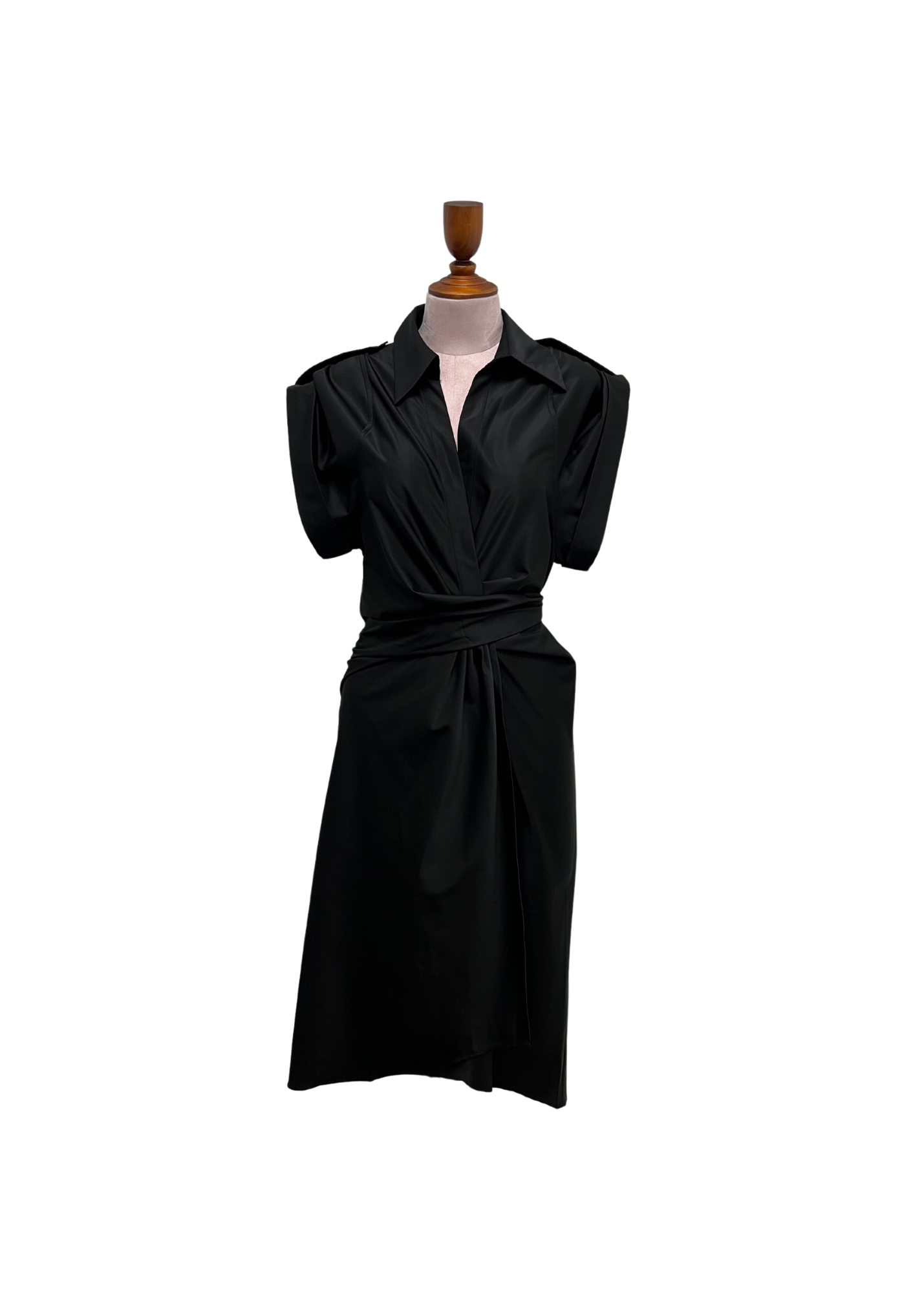 Julane Wrap Tie Dress