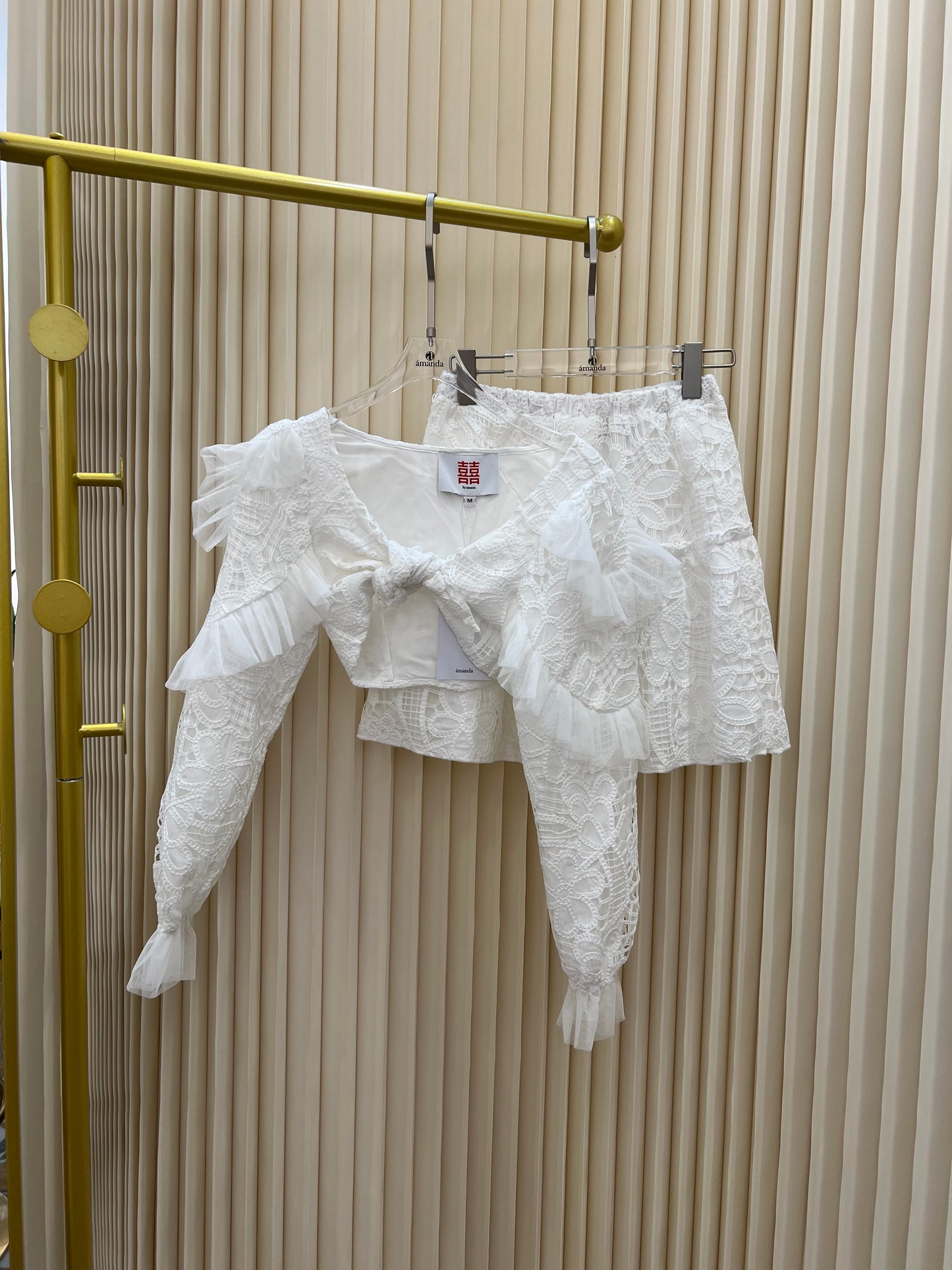 [BESPOKE] Reydis Crop Top & Skirt Set