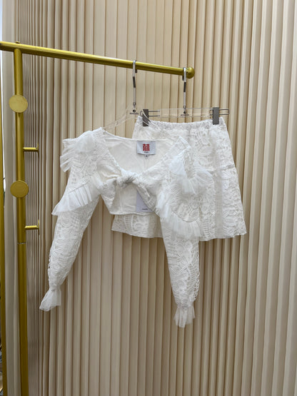 [BESPOKE] Reydis Crop Top & Skirt Set
