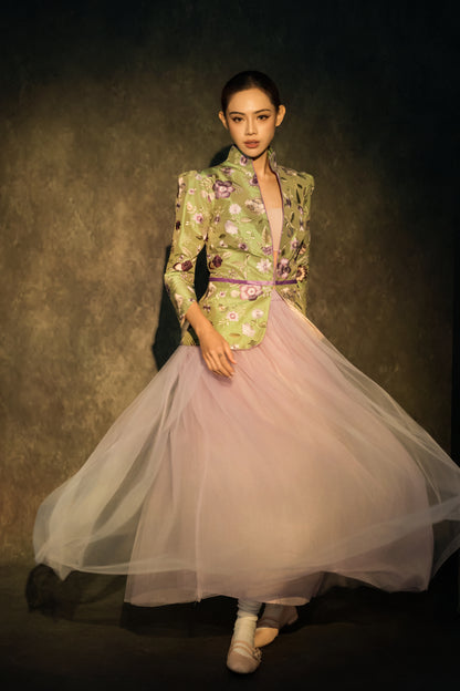 [Bespoke] Mirza Mandarin Style Jacket