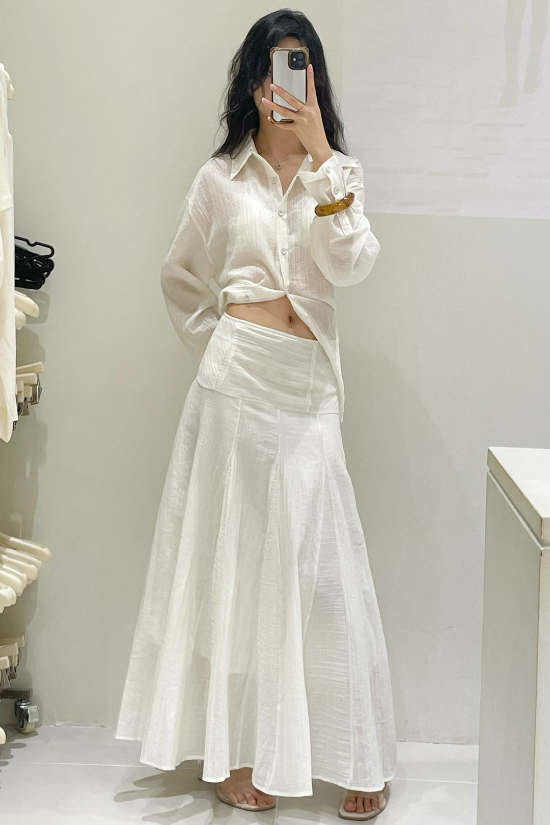 Elana High Waist Skirt
