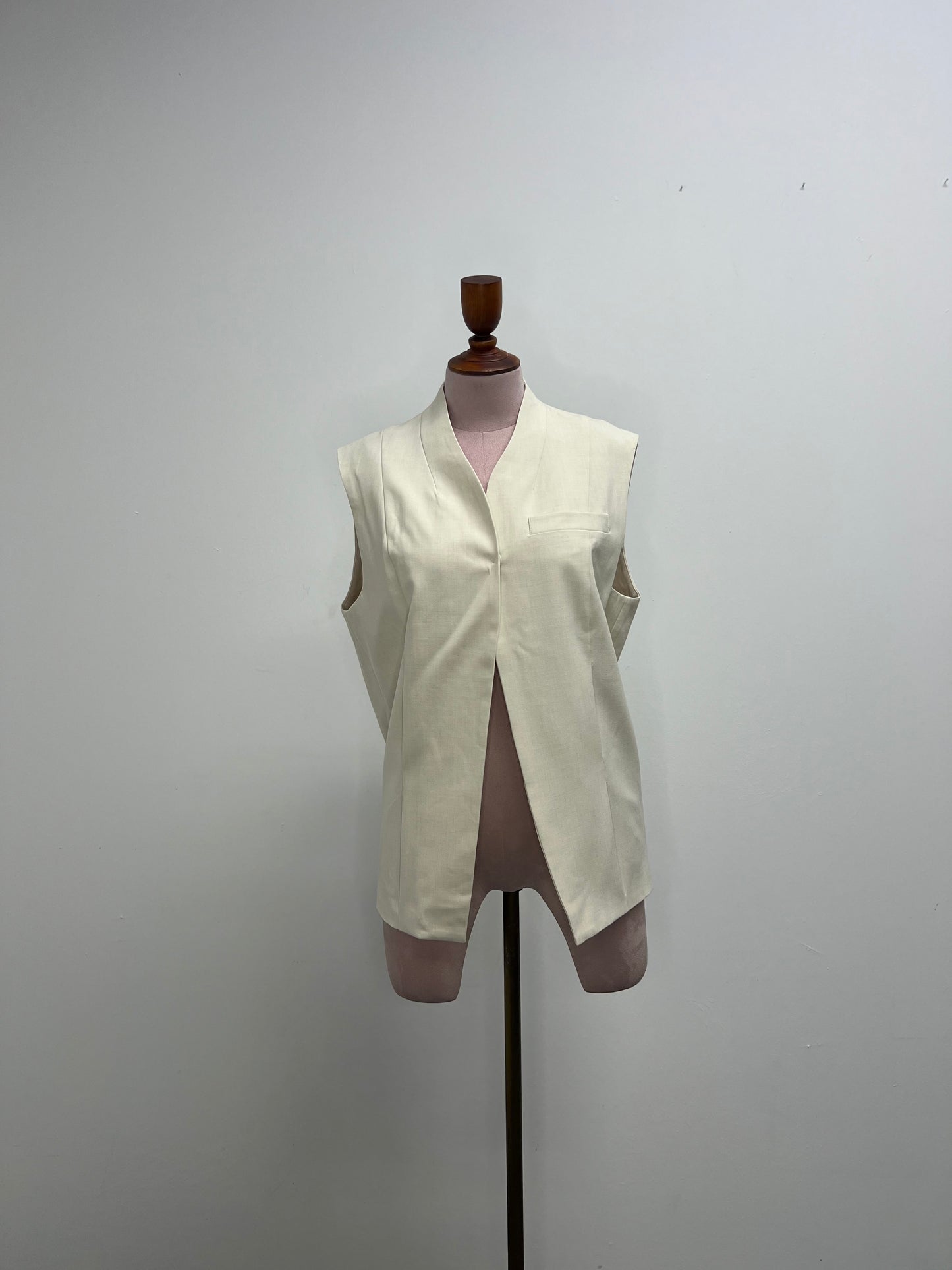 Leia Single Button Vest