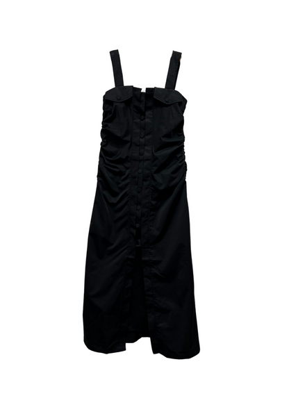 Halle Front Buttons Sleeveless Dress