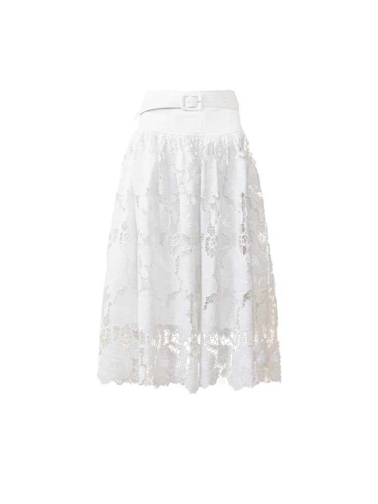 Carys High Waist Flare Skirt