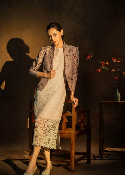 [Bespoke]Kaveri Mandarin Style Jacket