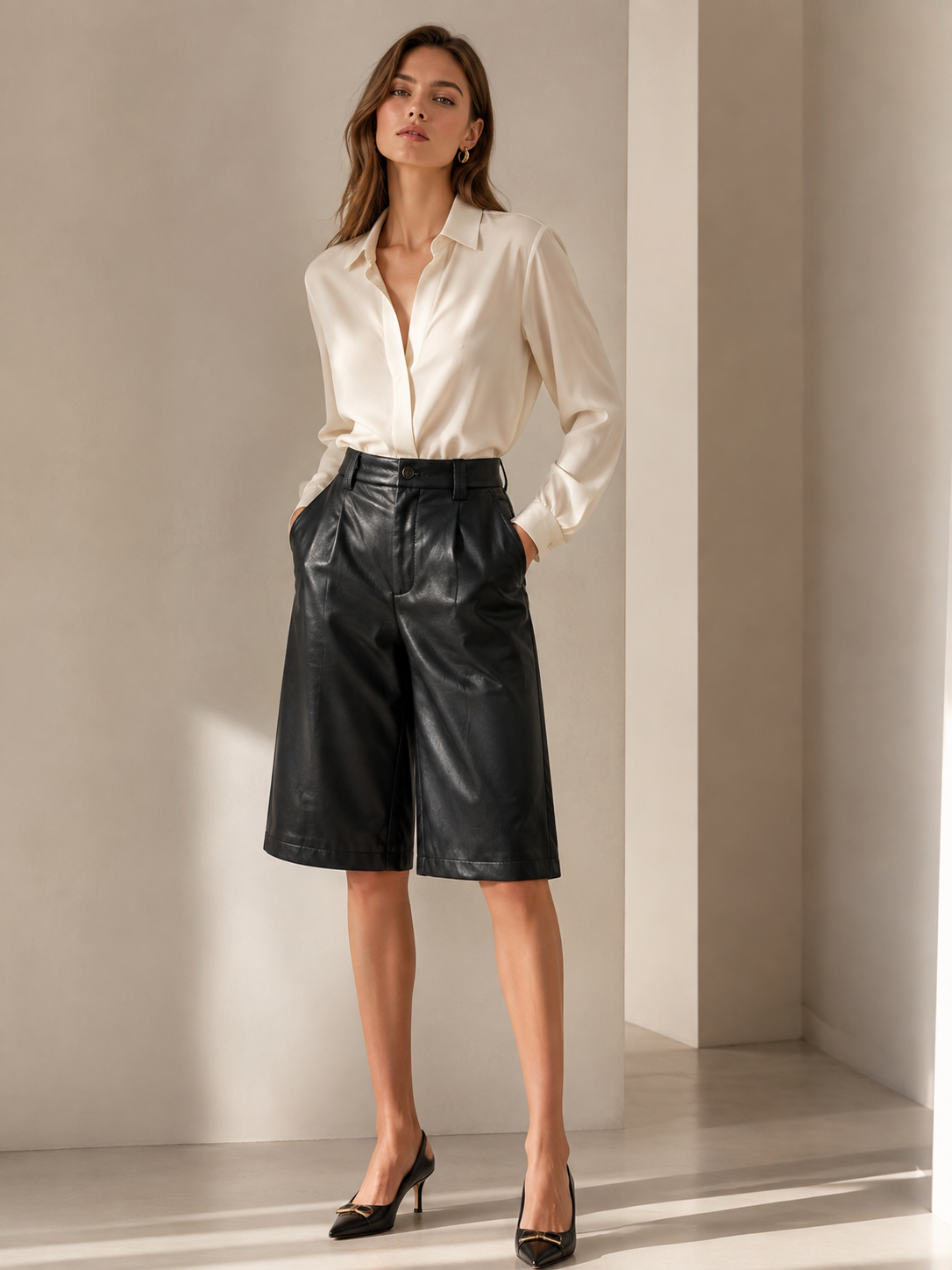 Avery Leather Qlock Pants