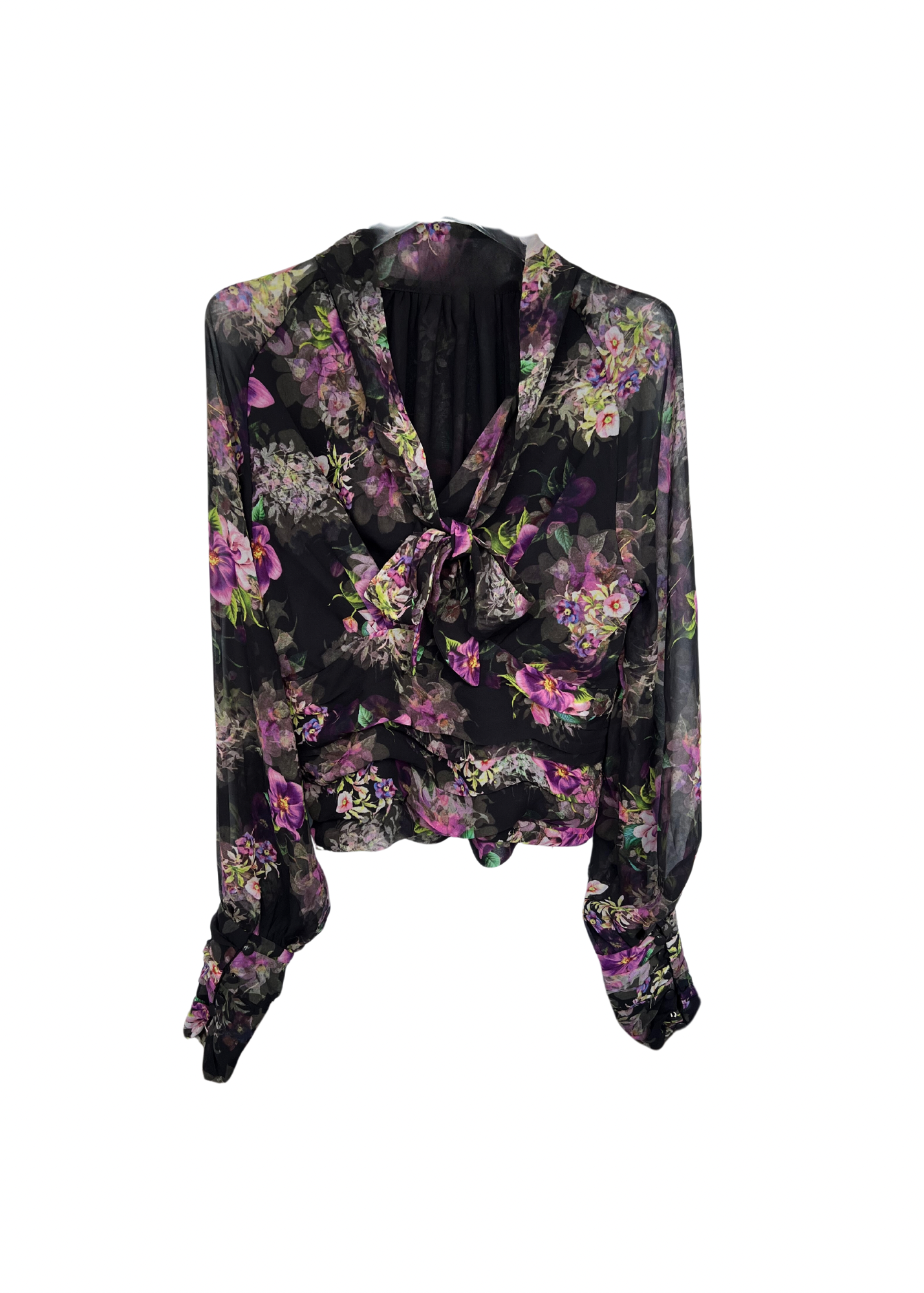 Phoenix Silk Printed Blouse