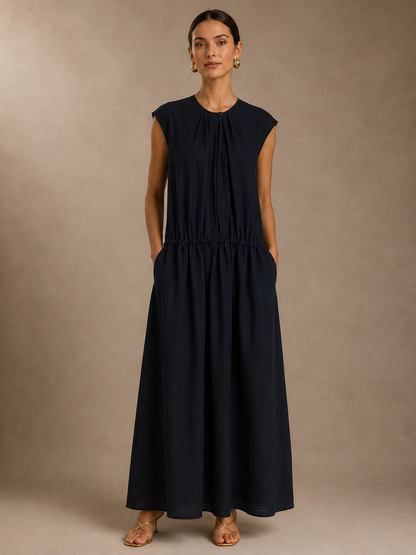 Elara Round Neck Dress