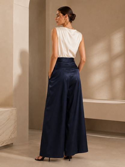 Akira High Waist Wide Leg Pant