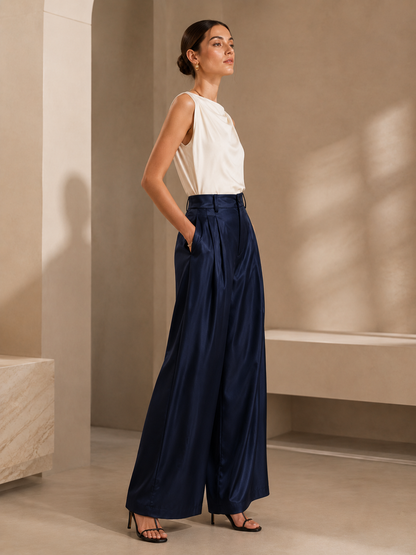 Akira High Waist Wide Leg Pant