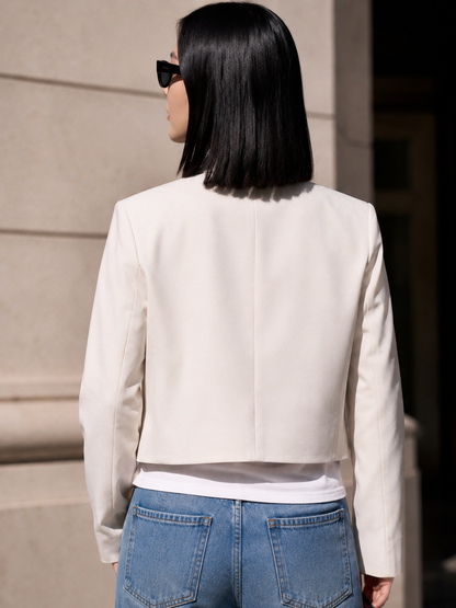 Divina Crop Blazer