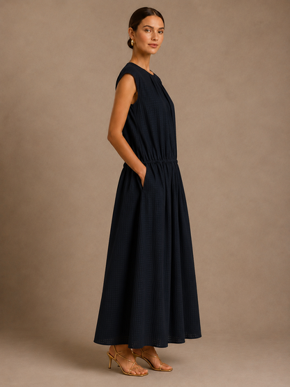 Elara Round Neck Dress