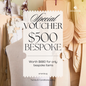 Amanda Fashion Gallery | Bespoke Voucher