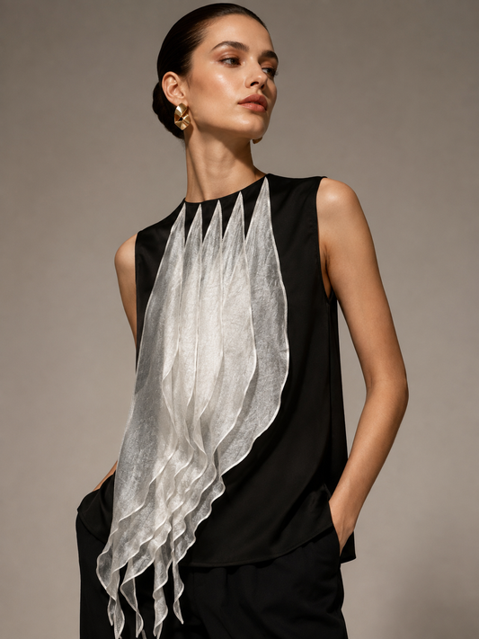Amelia Sleeveless Flowy Top