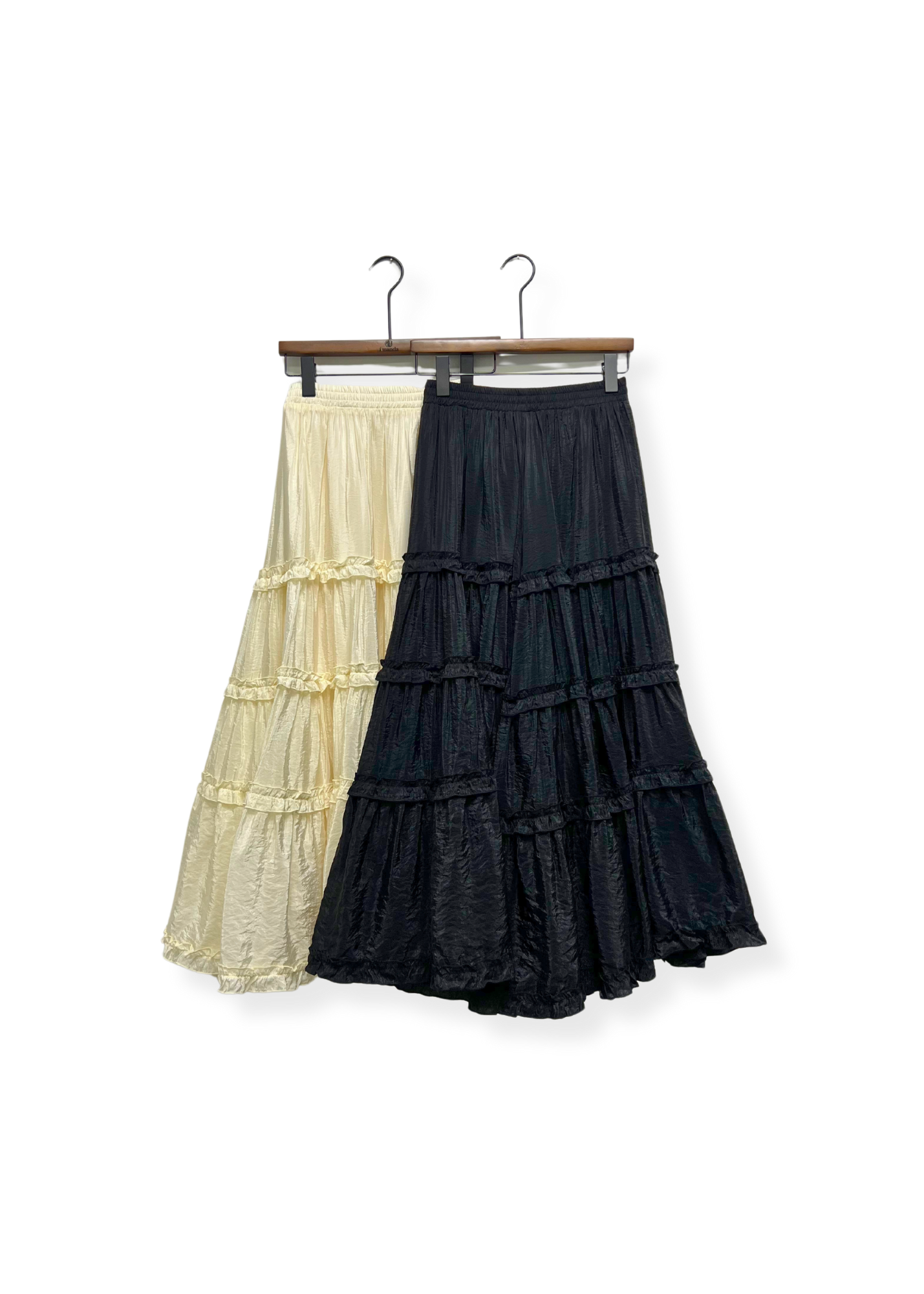 Christa Elastic Waist Flare Skirt