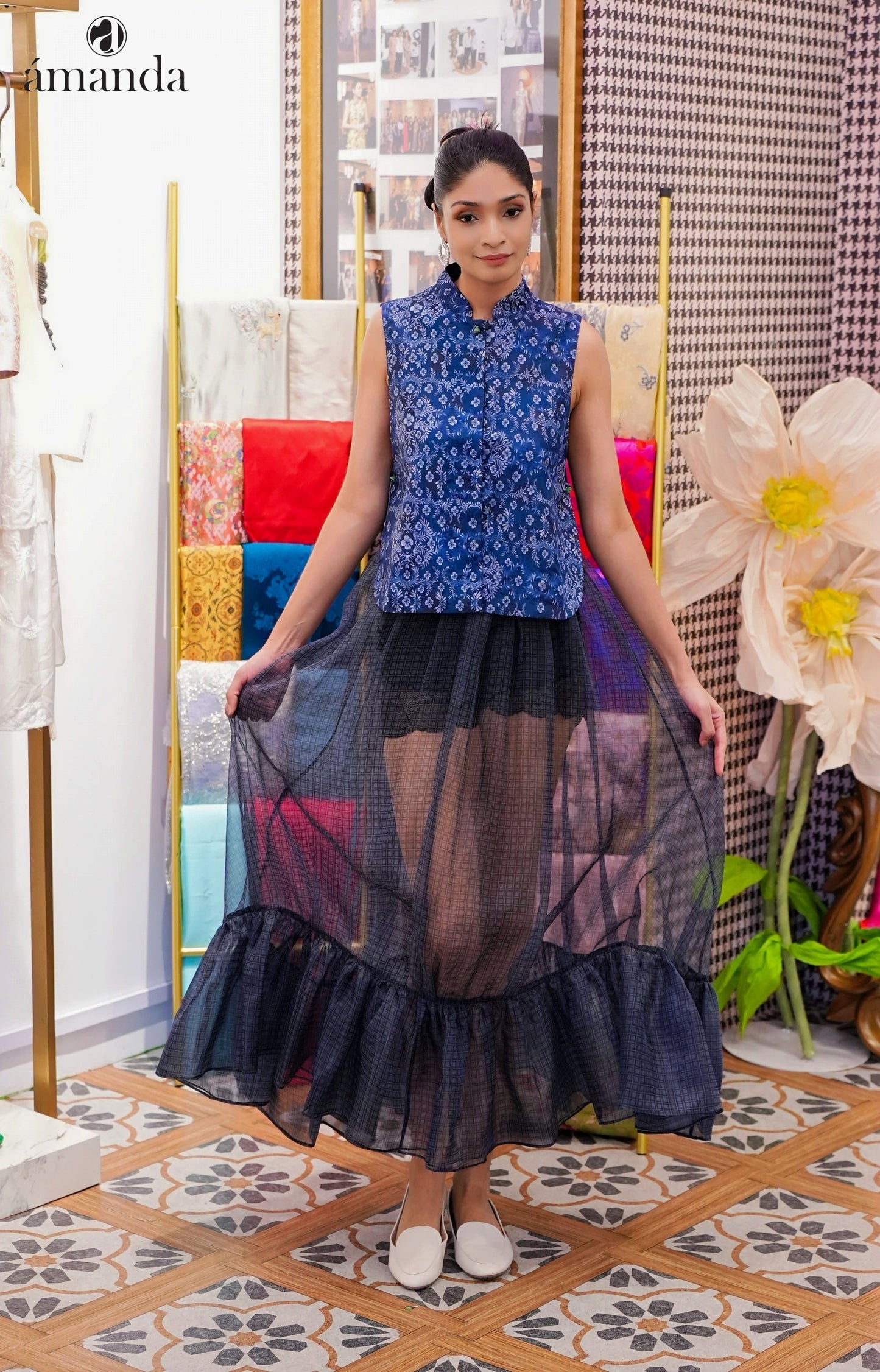 Qing Qing Mulberry Silk Vest