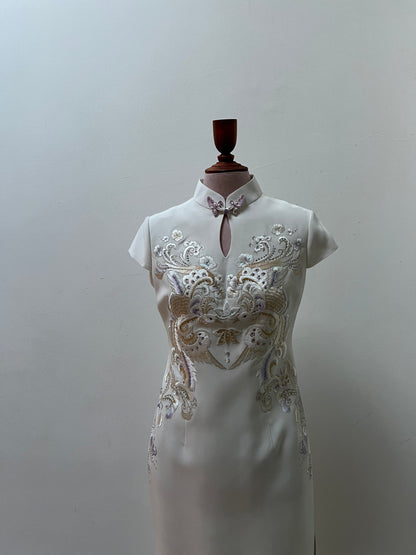 Eu-Meh Feng Huang Emboidary Cheongsam