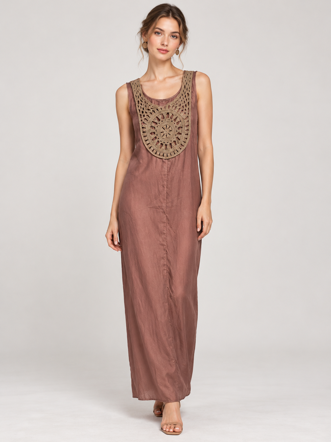 Evgeniya Linen Dress