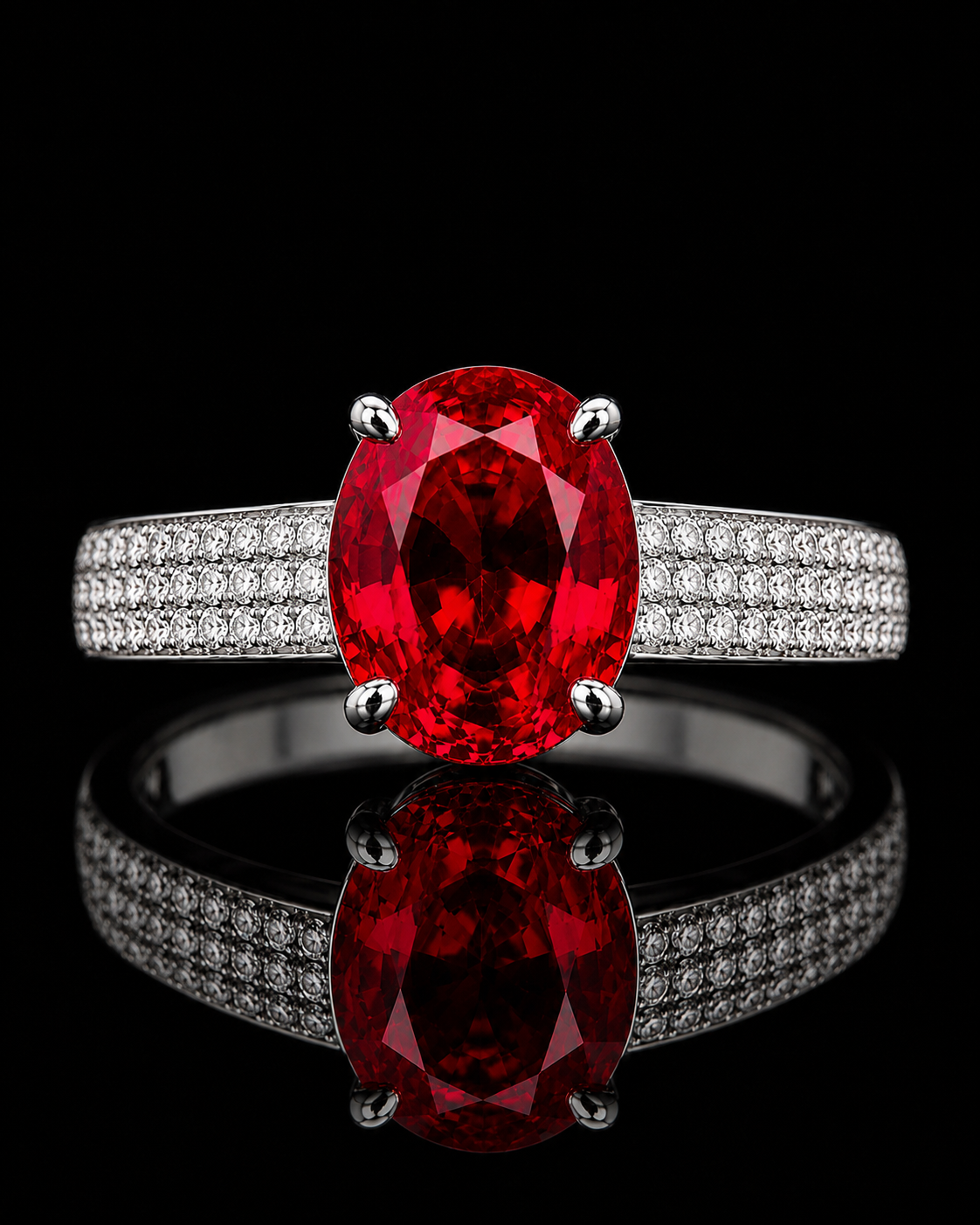 Eternal Scarlet Ruby Ring