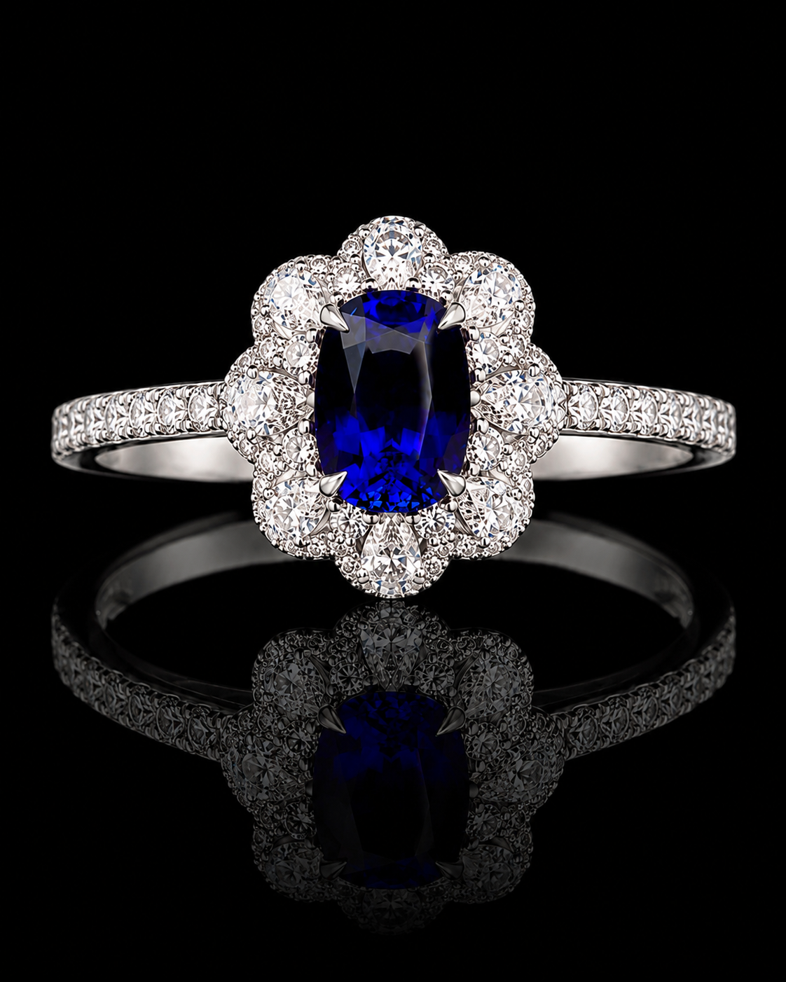 Étoile Azure Sapphire Rings