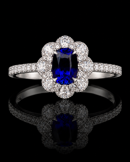 Étoile Azure Sapphire Rings