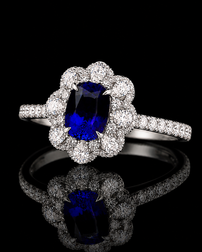 Étoile Azure Sapphire Rings