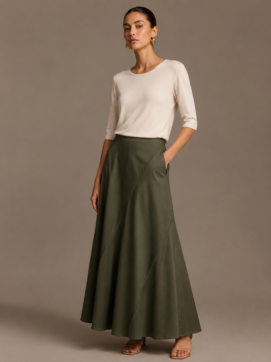 Ava A Line Skirt