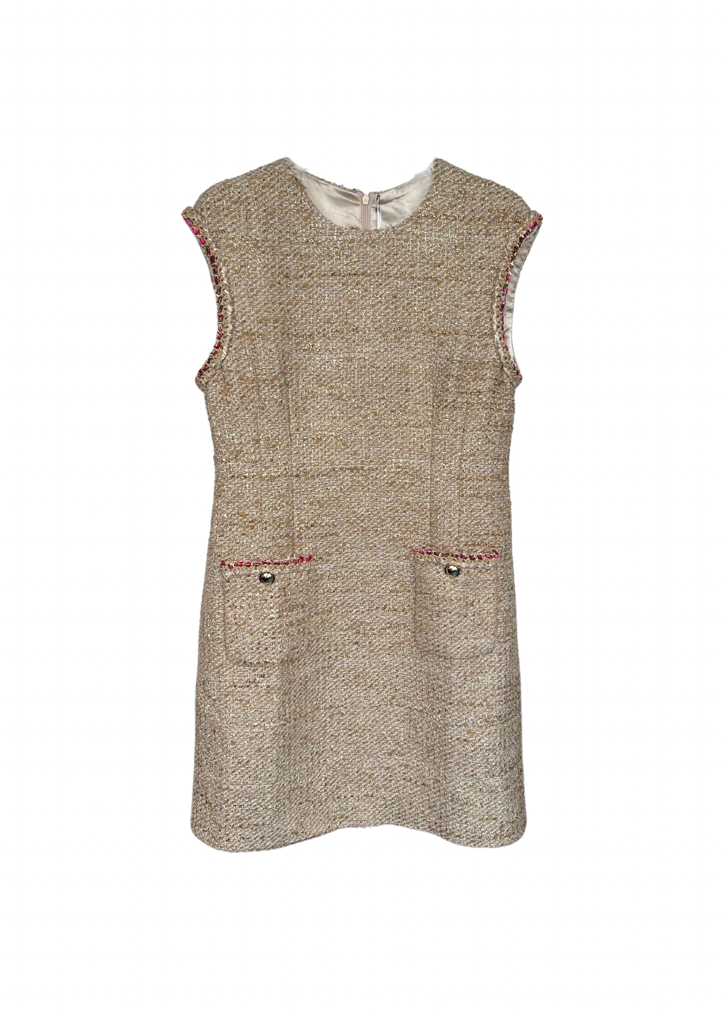 Nova Tweed Sleeveless Dress