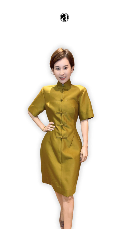 XinXin Mandarin Collar Cheongsam