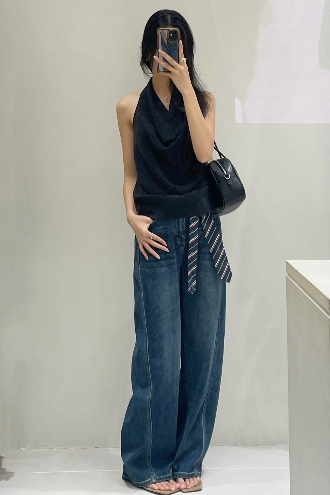 Odora Halter-Style Sleeveless Top