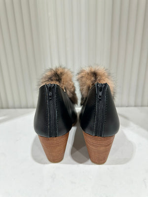 Milana Fur Chunky Heels