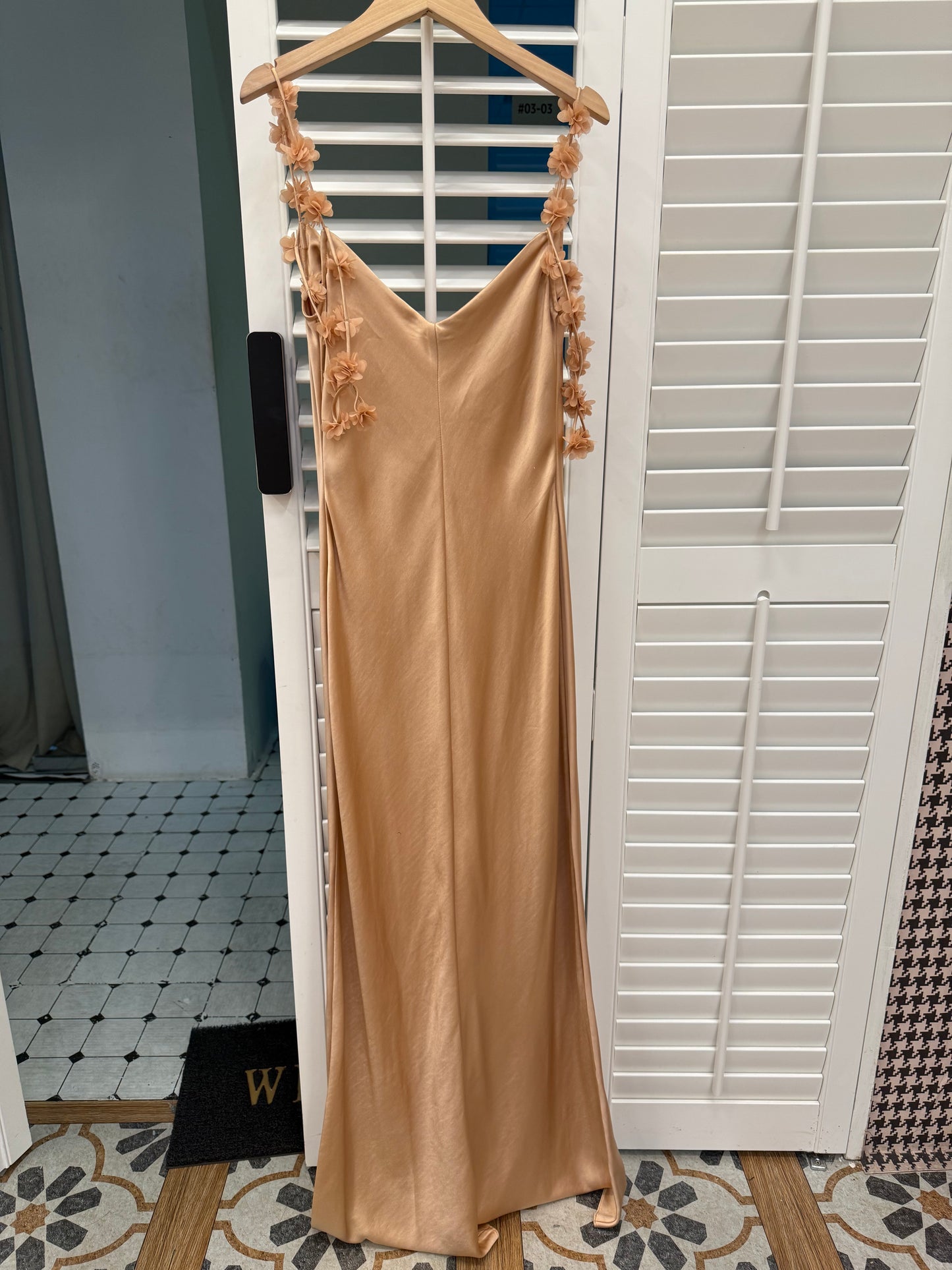 Romalda Sleeveless Silk Dress