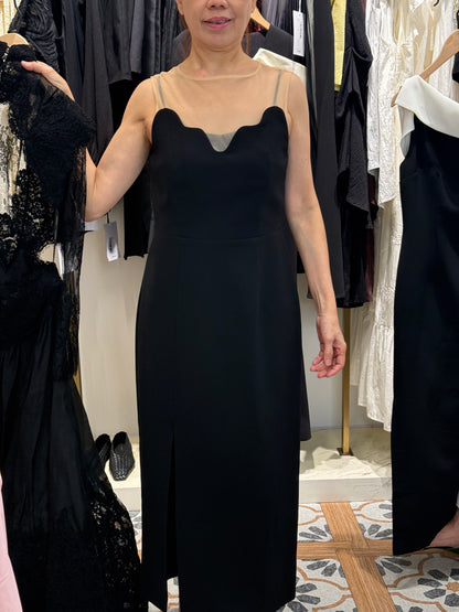 Theodore Sleeveless Mesh Dress