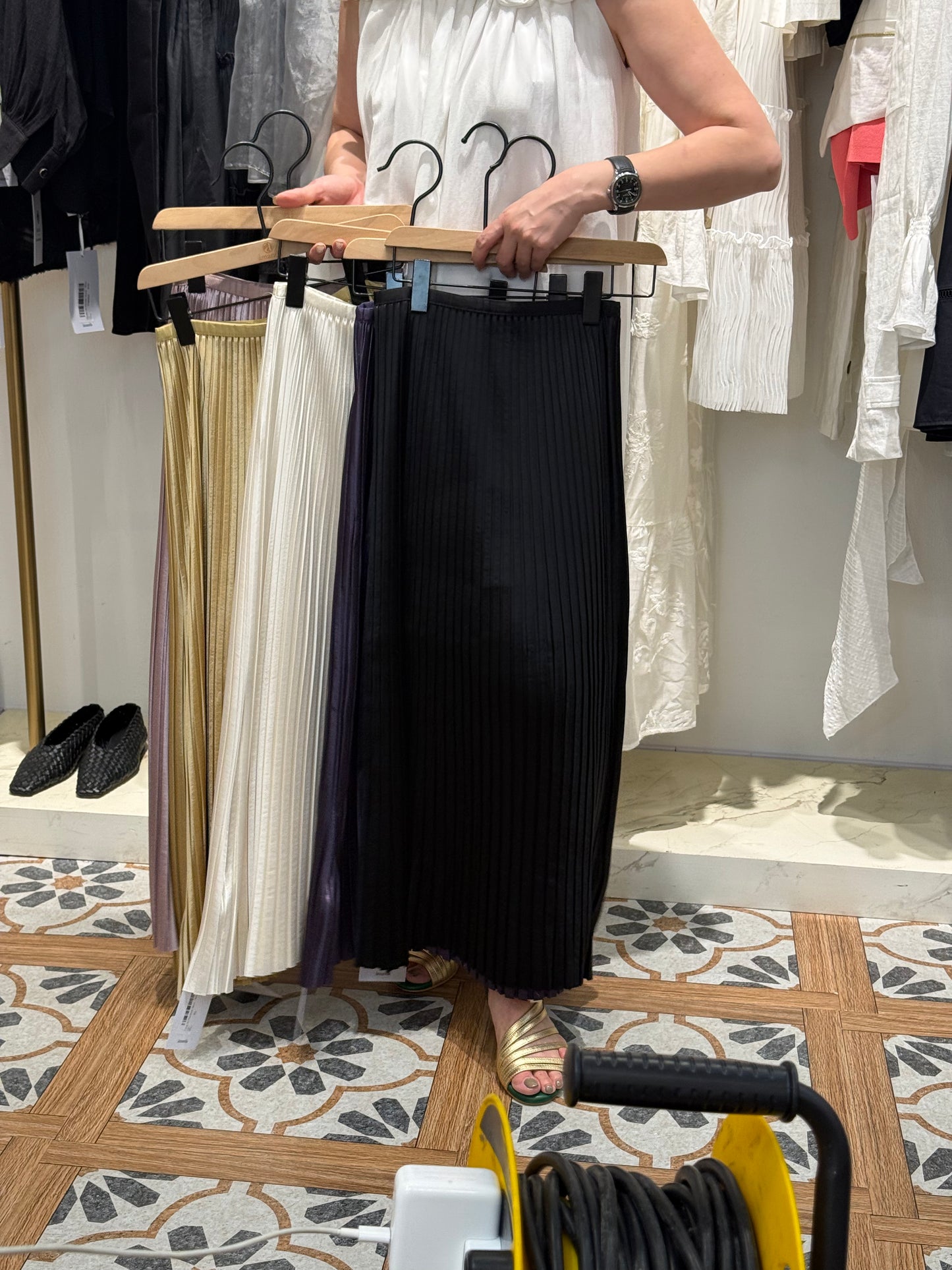 Ling Xi Pleated Skirt