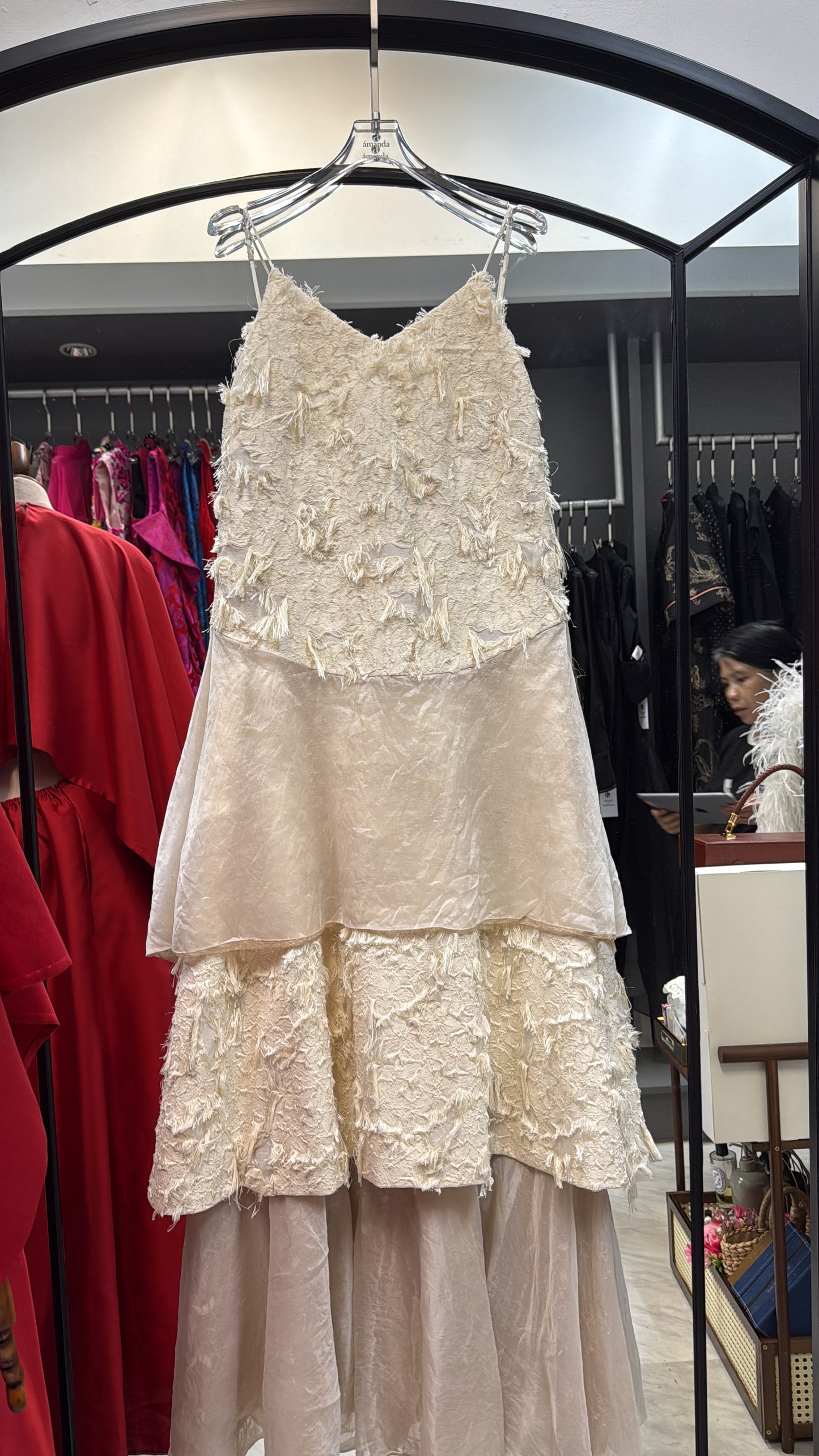 [Bespoke] Allegra Sleeveless Layer Dress - Sample