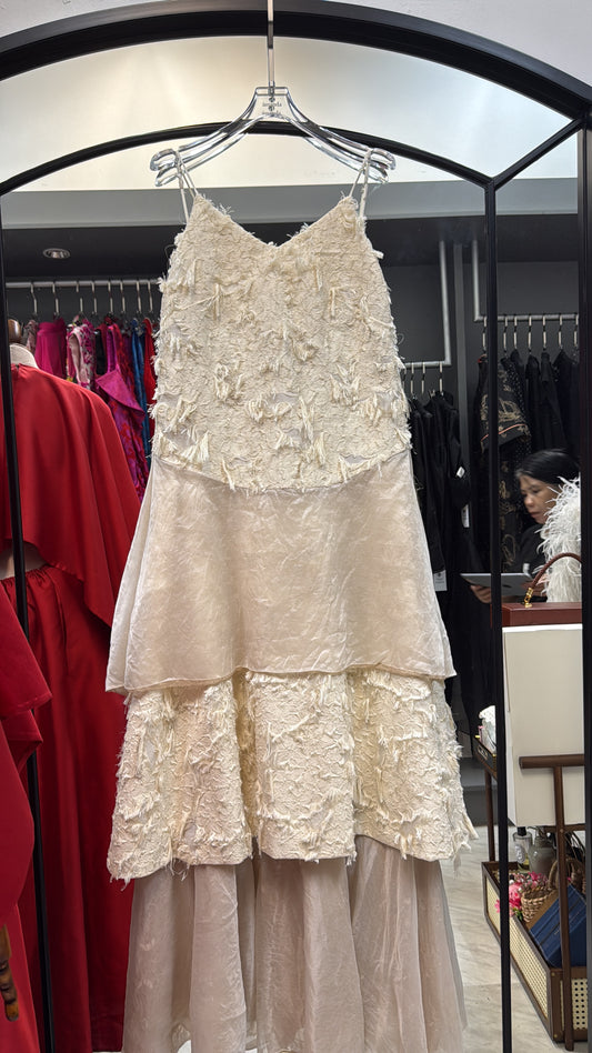 [Bespoke] Allegra Sleeveless Layer Dress - Sample